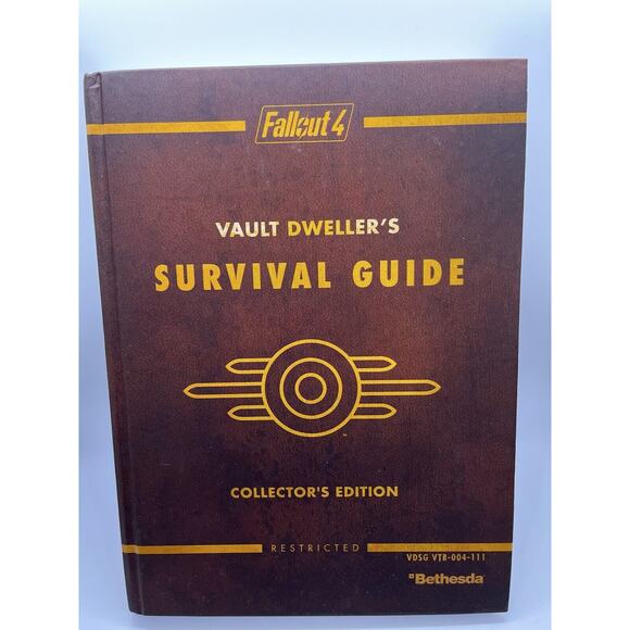 Fallout 4 Vault Dweller's Survival Guide Collector's Edition (Hard Cover) - Picture 1 of 8